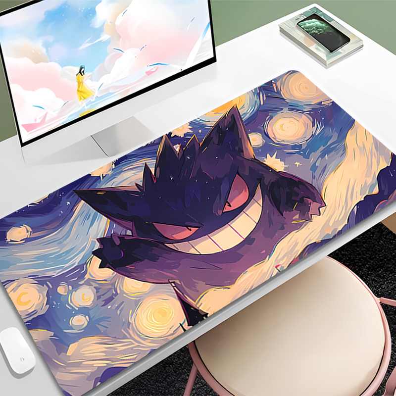Gaming Keyboard Noise - Mouse Pad Gaming P-Pokemon Gengar Accessories