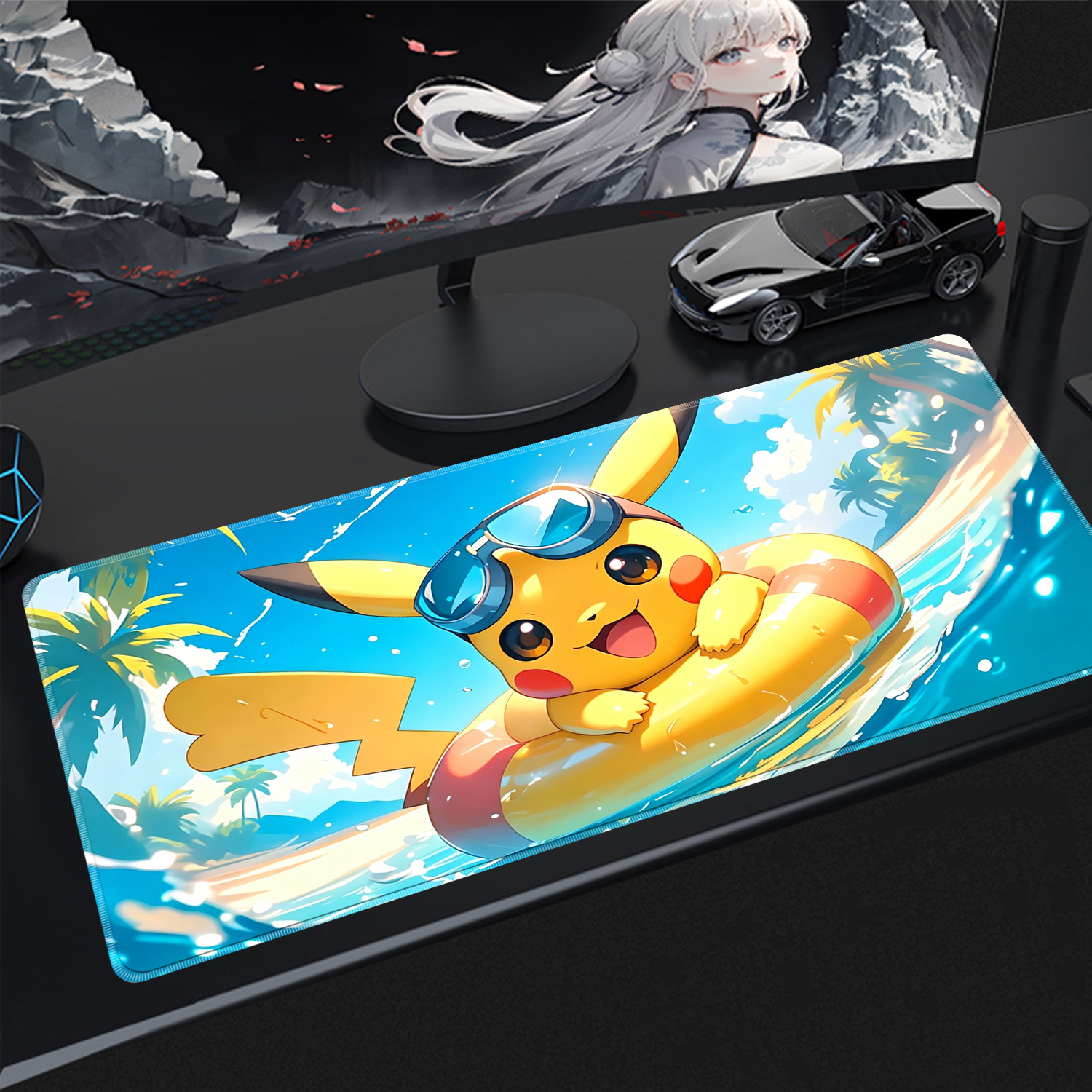 Gaming Keyboard Noise - Gaming Mouse Pad 900x400 PC Pokemon