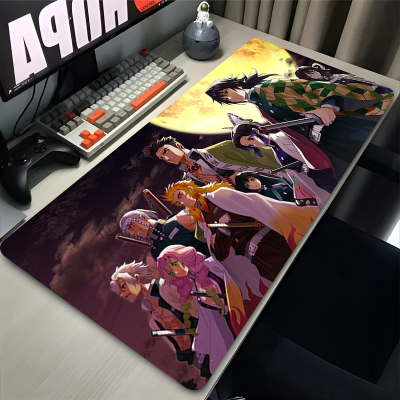 Gaming Keyboard Noise - Mousepad Anime D-demon Slayer Computer Accessories