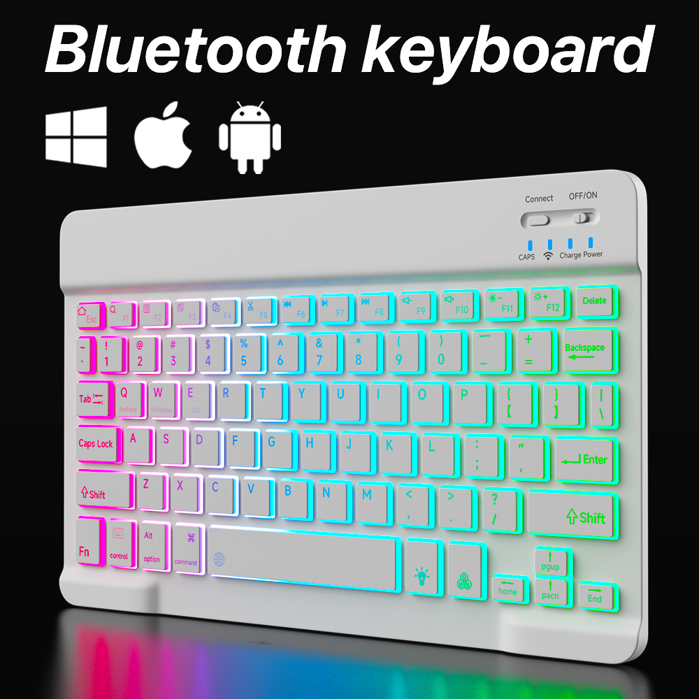 Gaming Keyboard And Mouse Wireless - Backlit Backlight Bluetooth Keyboard And Mouse
