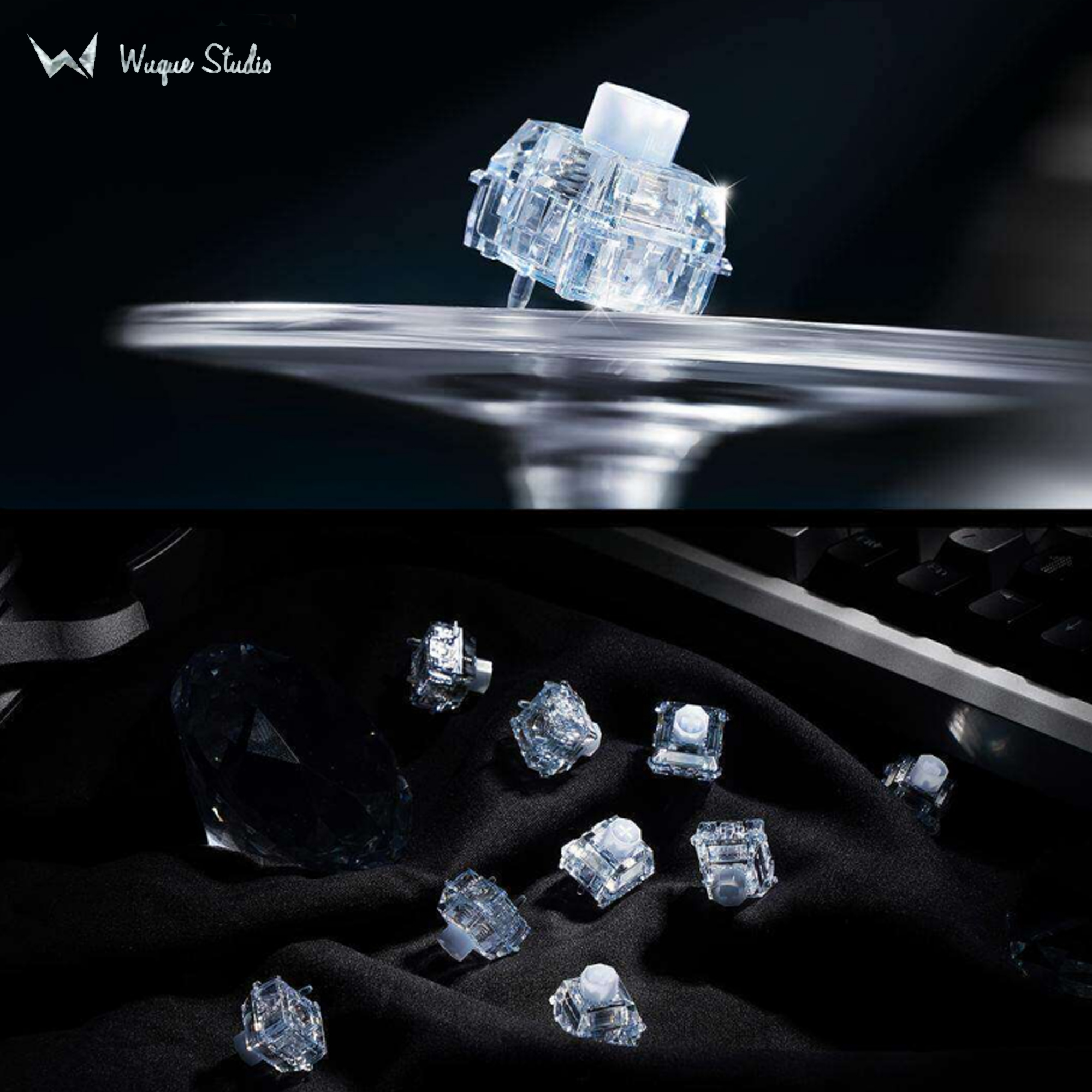 Gaming Keyboard Hall Effect - WS Wuque Studio Babao Diamond Series