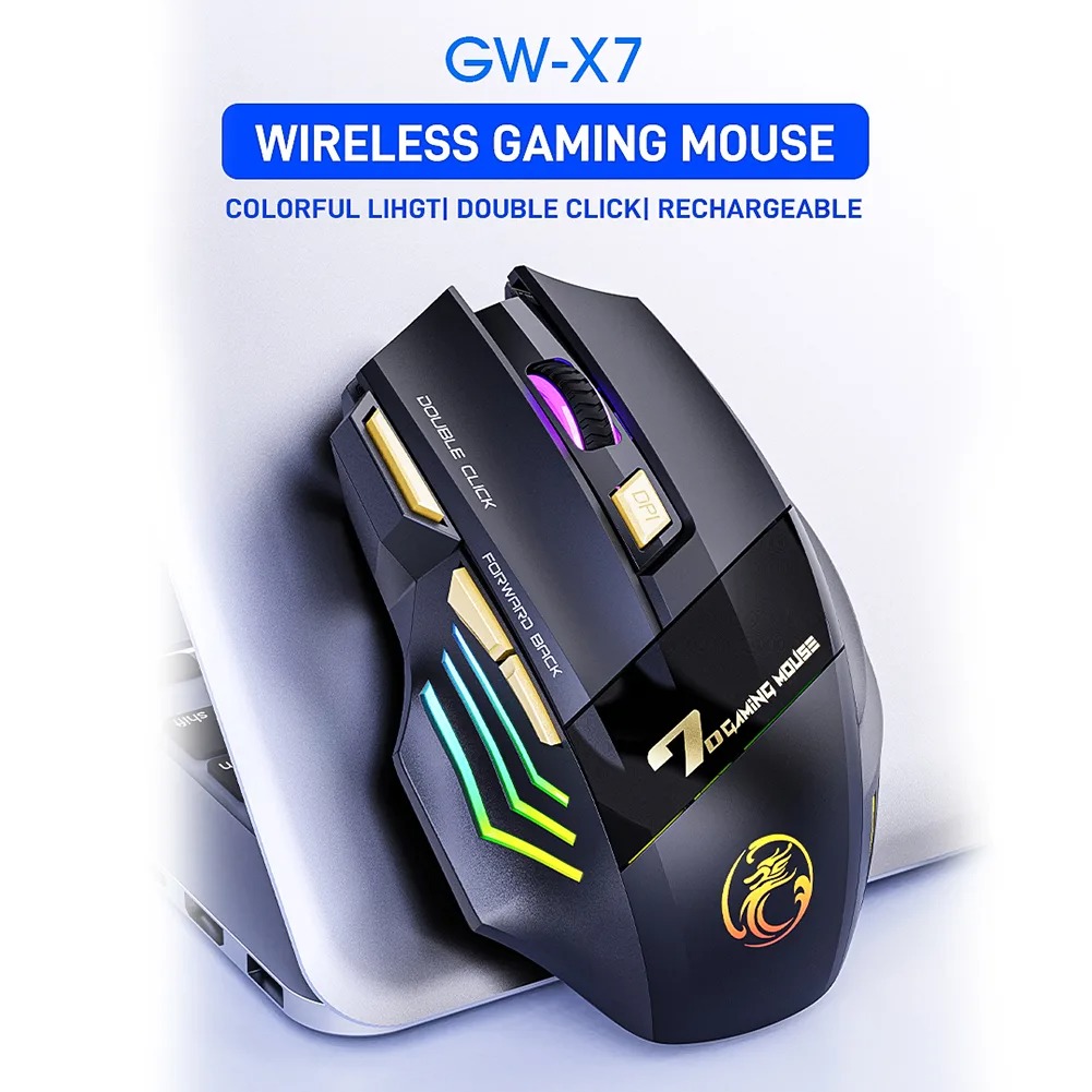 Gaming Keyboard And Mouse Wireless - Wireless Gaming Mouse Portable Durable Silent
