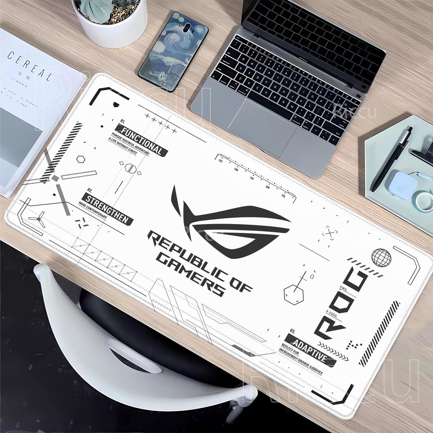 Gaming Keyboard Corsair - R-ROG Large Gaming Mouse Pad A-ASUS