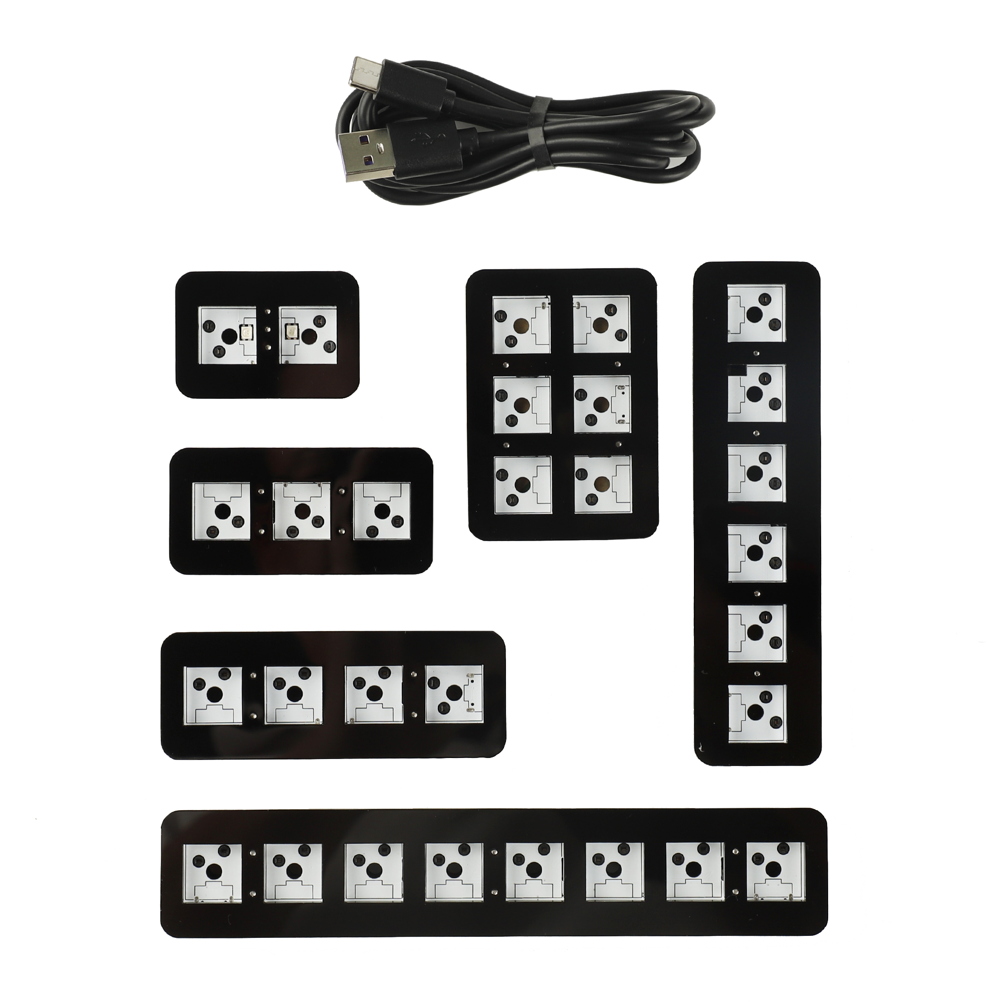 Gaming Keyboard Types - 3 4 6 8 Key Hotswap