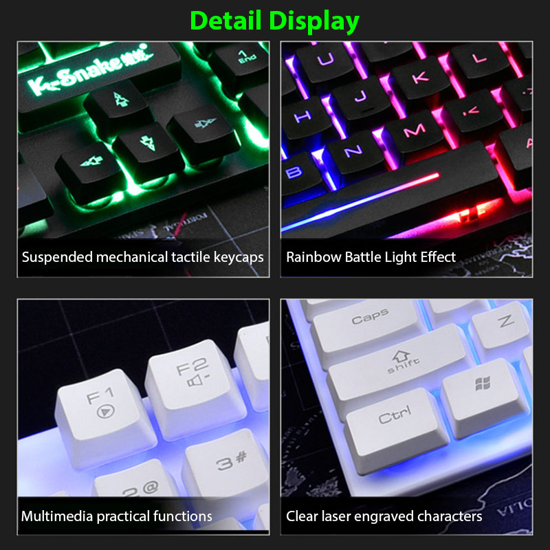 KM320 Keyboard And Mouse Set W – Gaming Keyboard Mouse Combo Bewertung und Preis