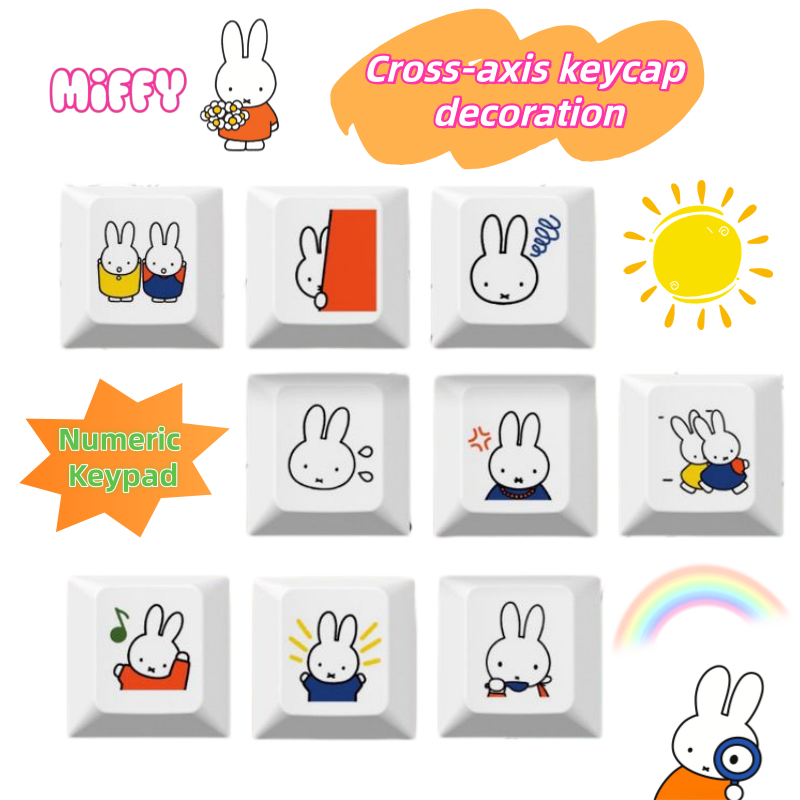 New Miffy rabbit cartoon cute  – Gaming Keyboard Mechanical Bewertung und Preis