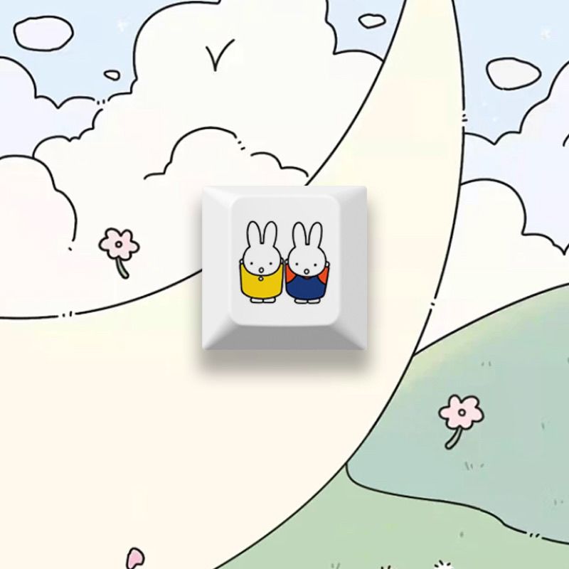 New Miffy rabbit cartoon cute  – Gaming Keyboard Mechanical Bewertung und Preis