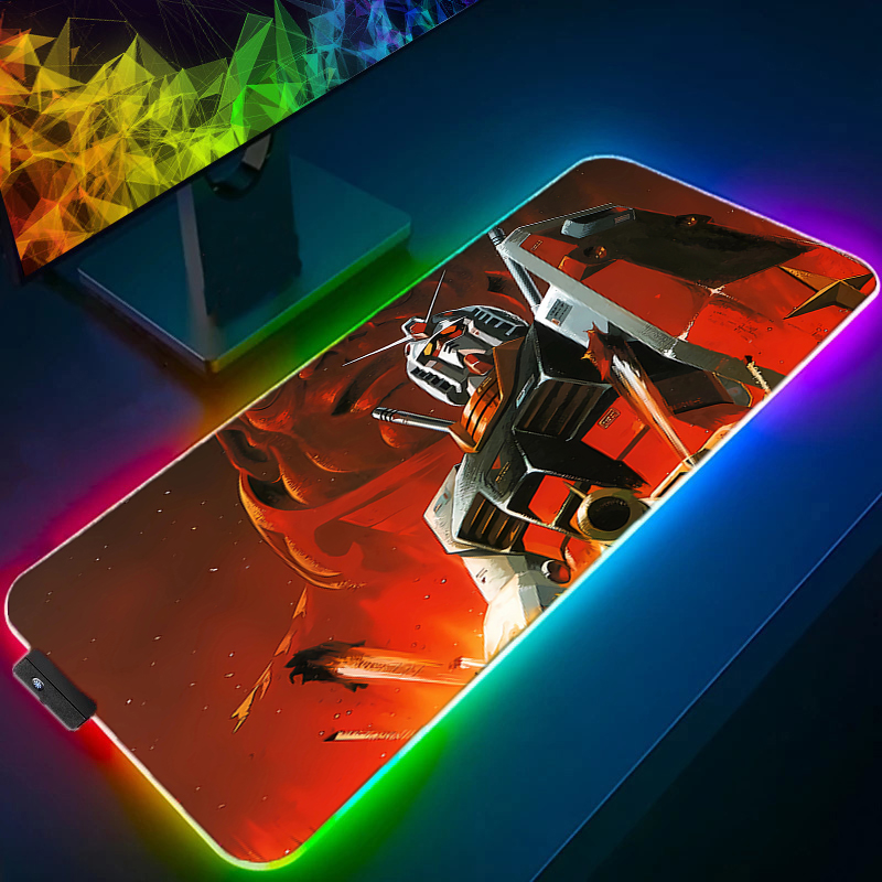 RGB Kawaii Mouse Pad Anime Gab – Gaming Keyboard And Mouse Mobile Bewertung und Preis