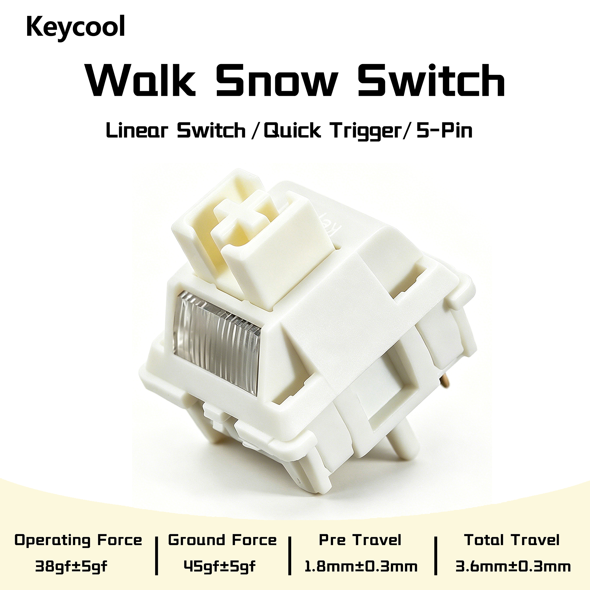Keycool Walk Snow Switch White – Gaming Keyboard Ergo Bewertung und Preis
