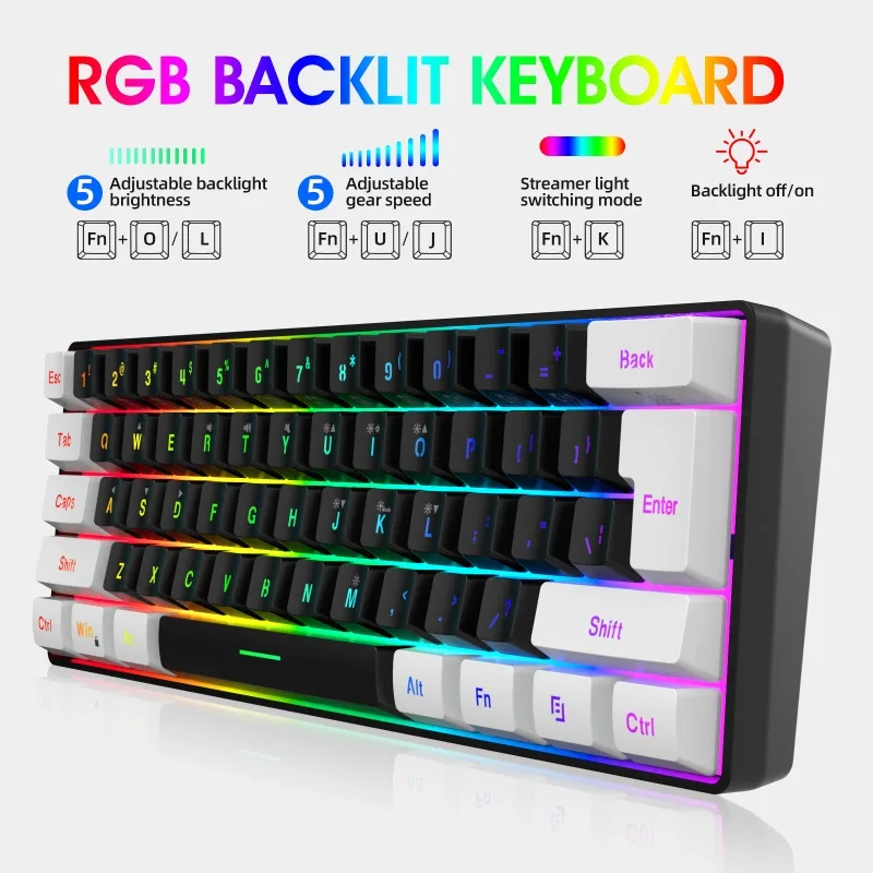 Keyboard and mouse 60% compute – Gaming Keyboard Ergonomics Bewertung und Preis