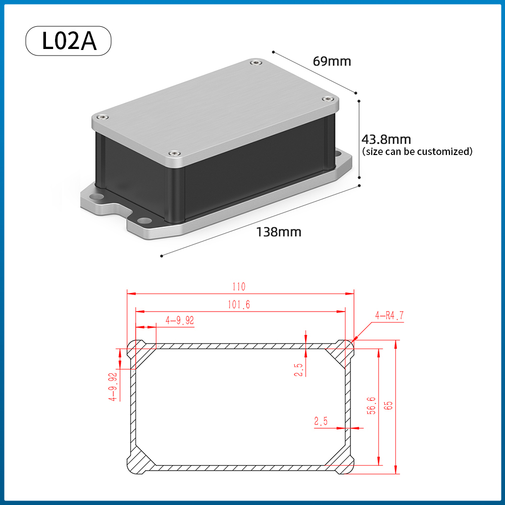 Aluminum Enclosure For Circuit – Aluminum Case 65 Bewertung und Preis