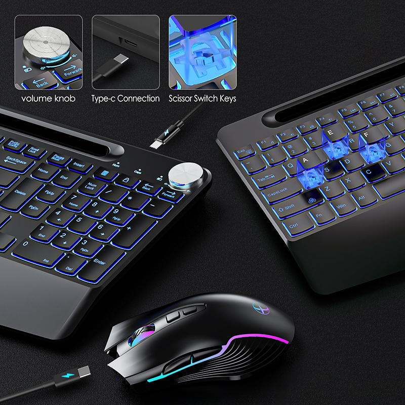 2.4G&Type-C Wireless Keyboard  – Gaming Keyboard Mouse Combo Bewertung und Preis