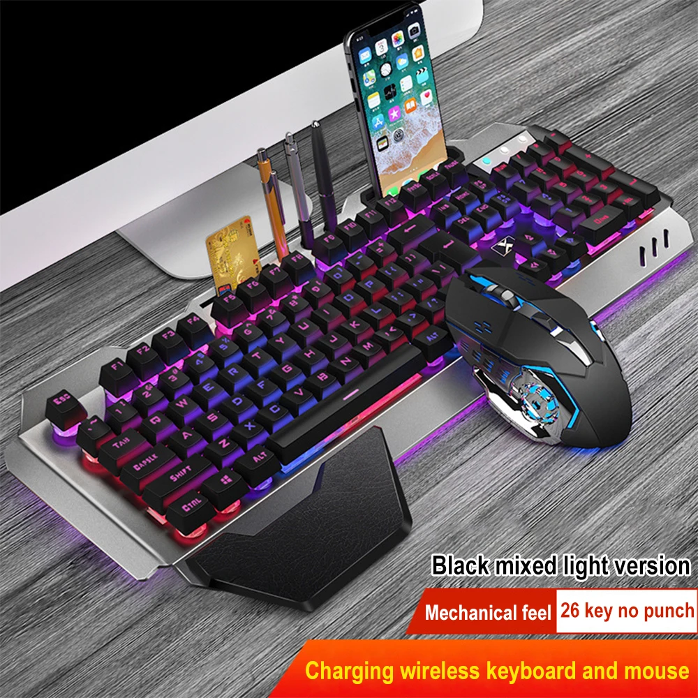 K680 Rechargeable 2.4G wireles – Gaming Keyboard Mouse Combo Bewertung und Preis