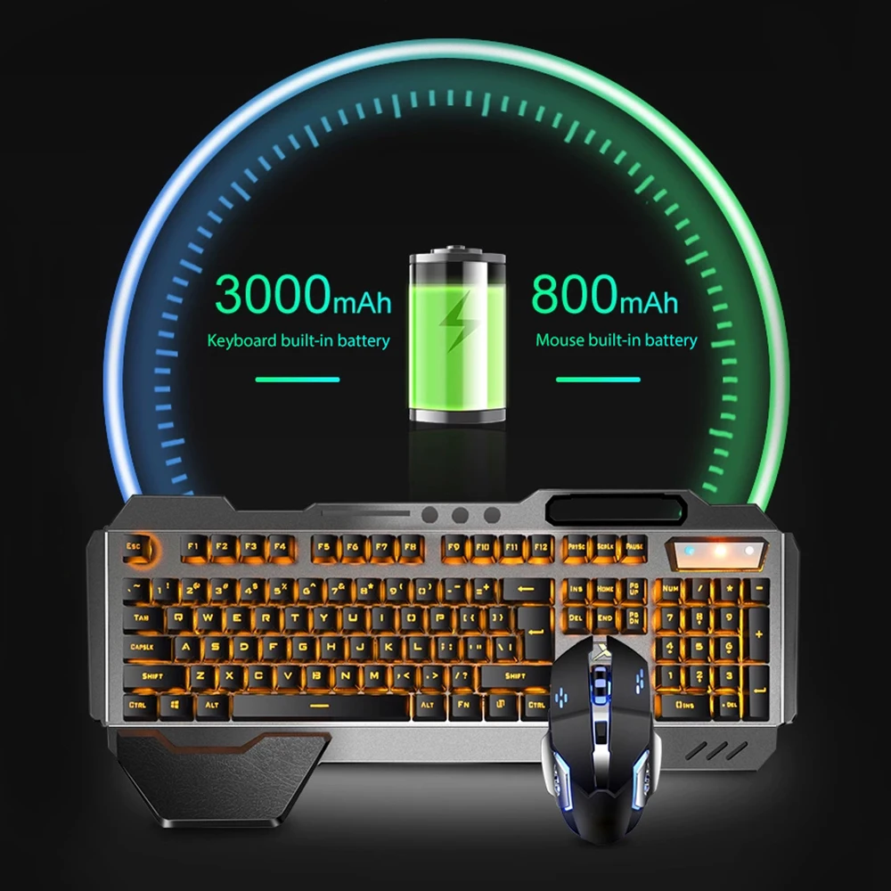K680 Rechargeable 2.4G wireles – Gaming Keyboard Mouse Combo Bewertung und Preis