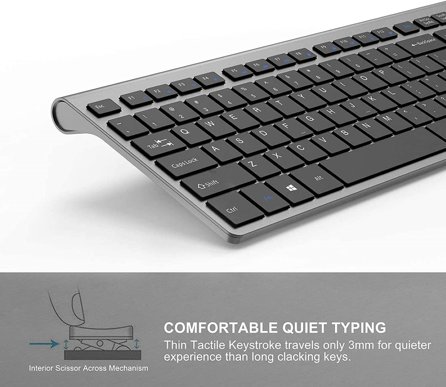Rechargeable Wireless Keyboard – Gaming Keyboard Ergonomics Bewertung und Preis