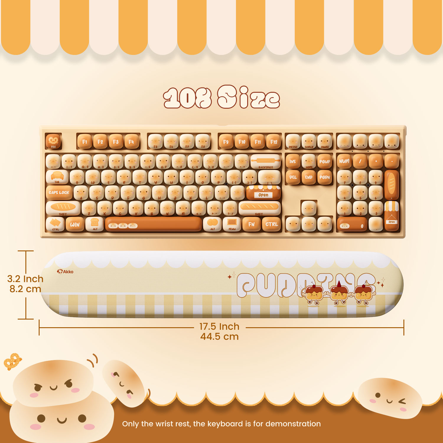 Akko Pudding Buns Keyboard Wri – Gaming Keyboard Ergonomics Bewertung und Preis