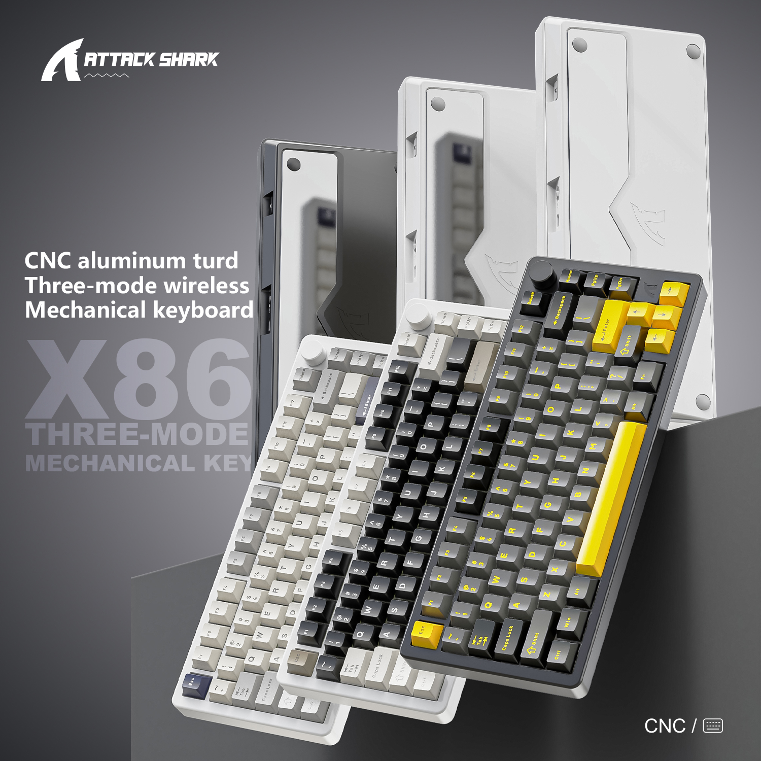 Attack Shark X86 Full-Key RGB  – Gaming Keyboard Mechanical Bewertung und Preis