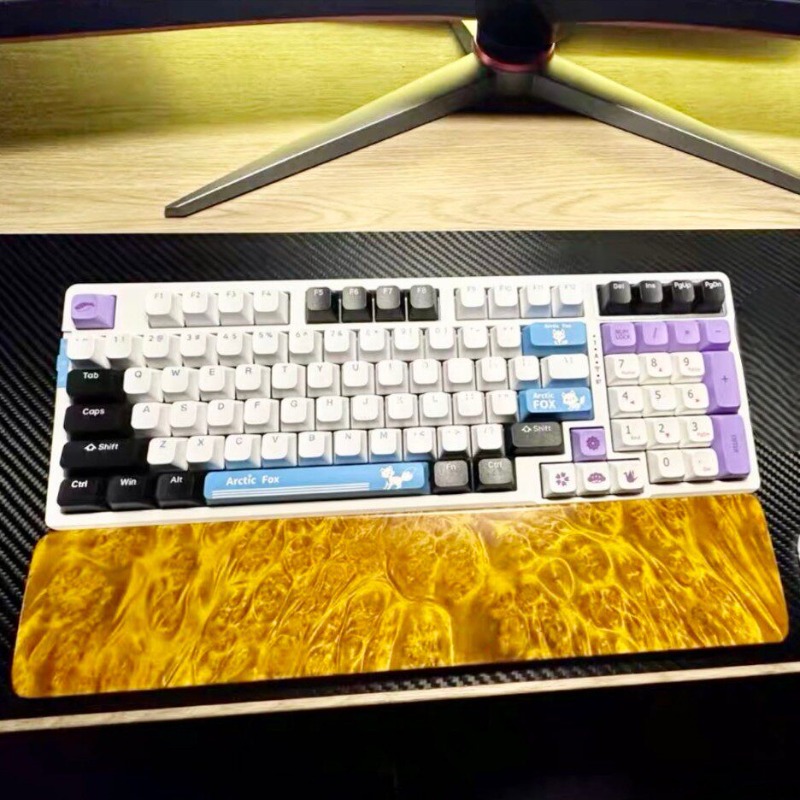 Natural Solid Wood Keyboard Pl – Wrist Rest Wood Bewertung und Preis