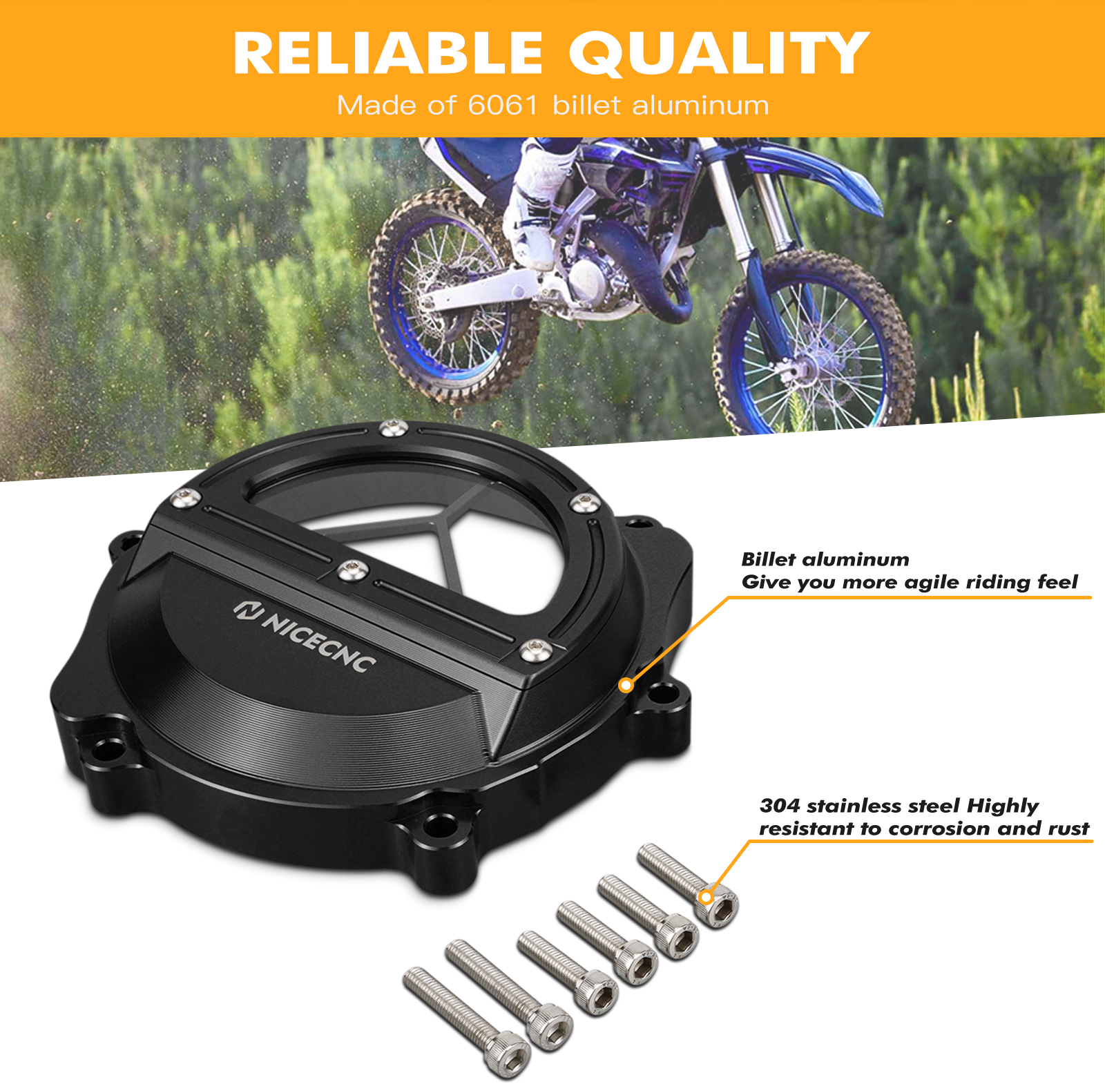 NICECNC For Yamaha YZ85 YZ 85  – Aluminum Case 65 Bewertung und Preis