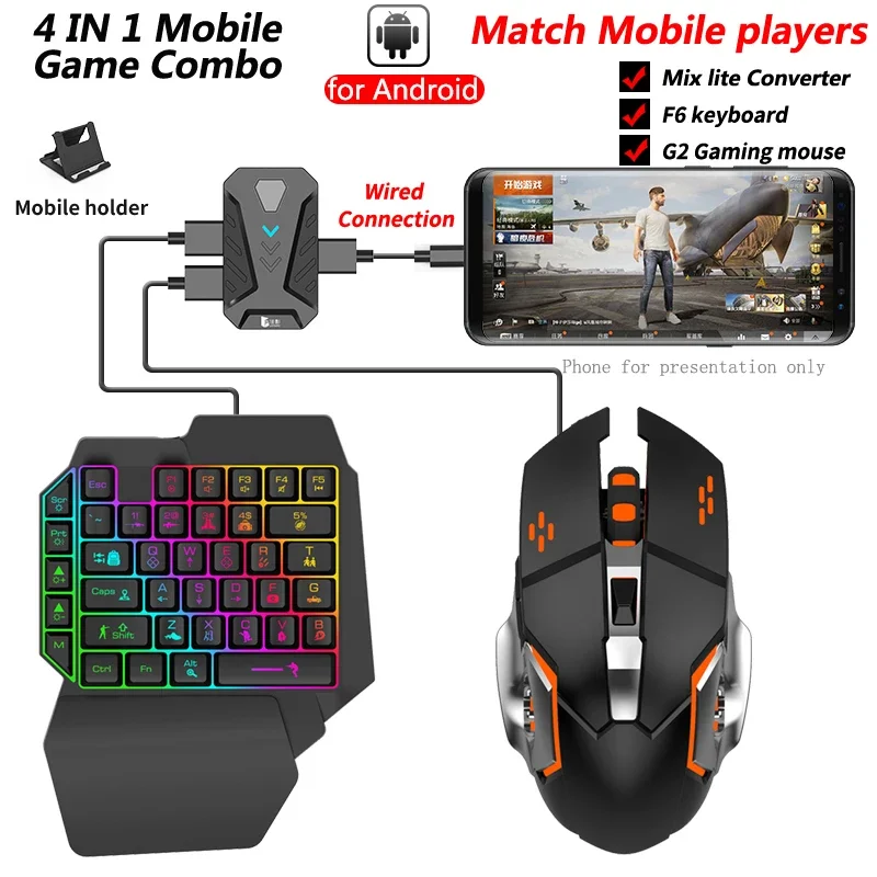 In stock Mixlite Gamepad for M – Gaming Keyboard And Mouse Mobile Bewertung und Preis
