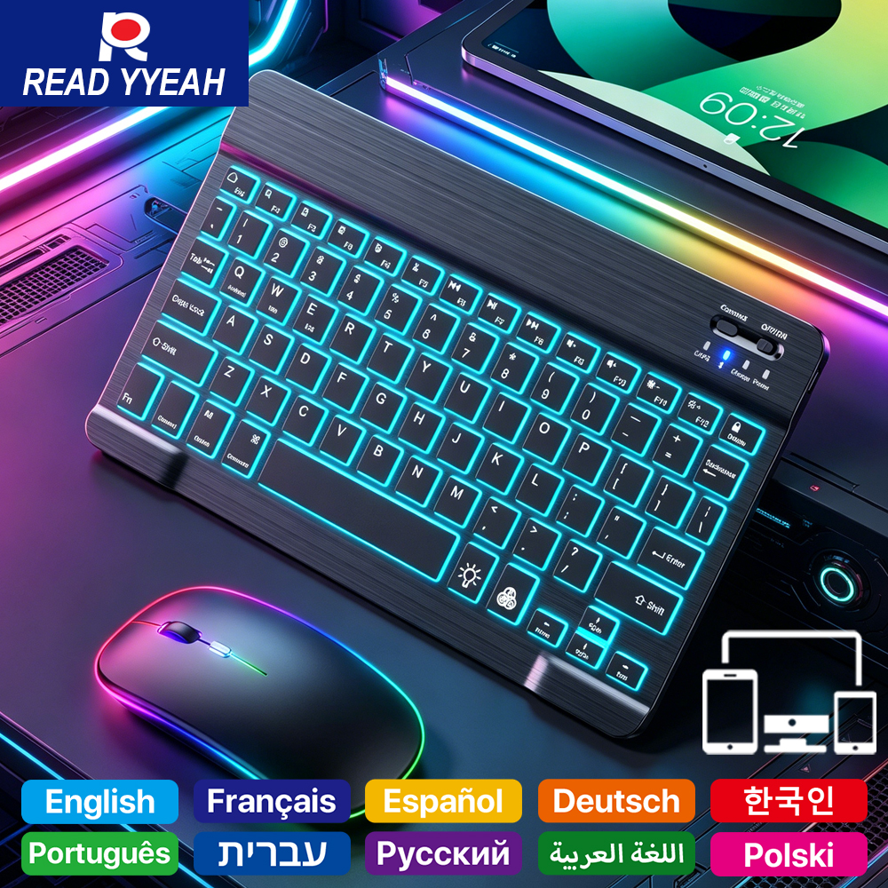 READ YYEAH RGB Backlit Bluetoo – Gaming Keyboard And Mouse Wireless Bewertung und Preis