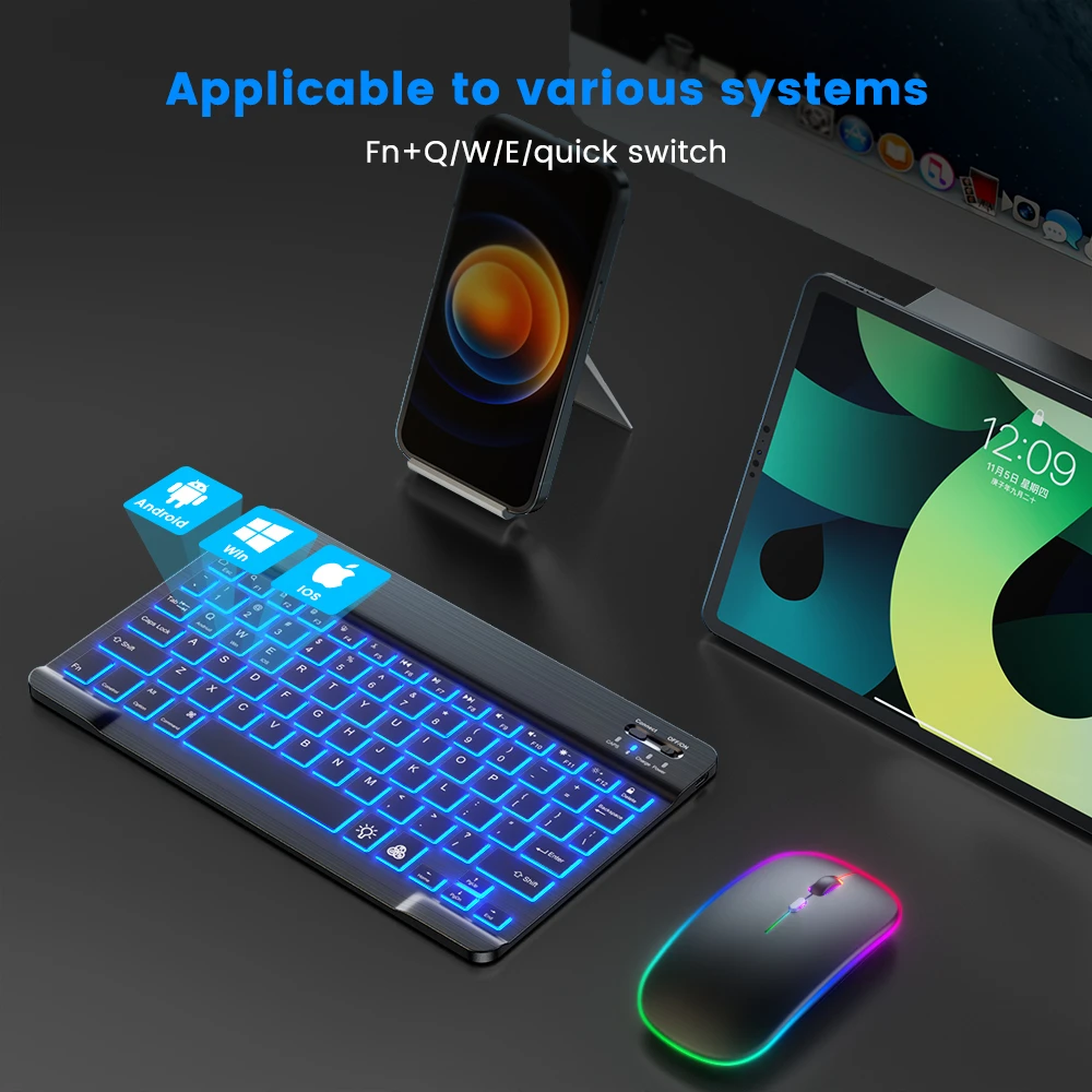 READ YYEAH RGB Backlit Bluetoo – Gaming Keyboard And Mouse Wireless Bewertung und Preis