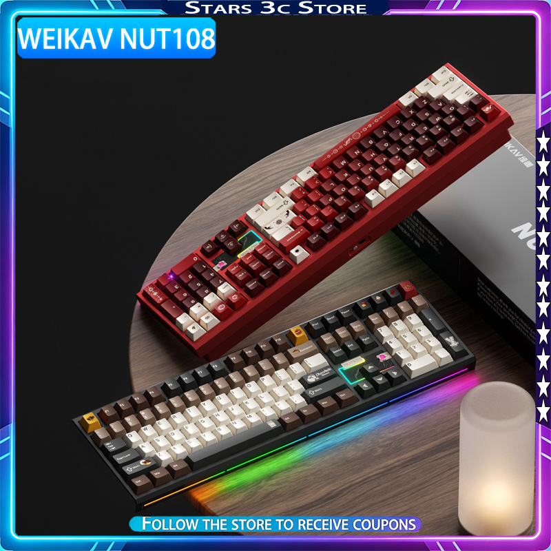 WEIKAV NUT108 Mechanical Keybo – Gaming Keyboard Ergo Bewertung und Preis