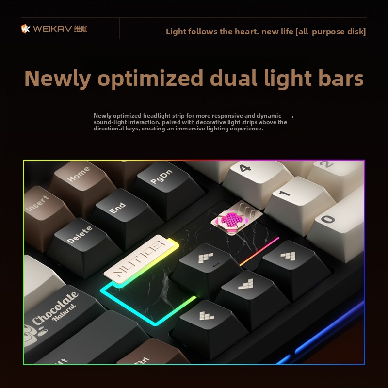 WEIKAV NUT108 Mechanical Keybo – Gaming Keyboard Ergo Bewertung und Preis