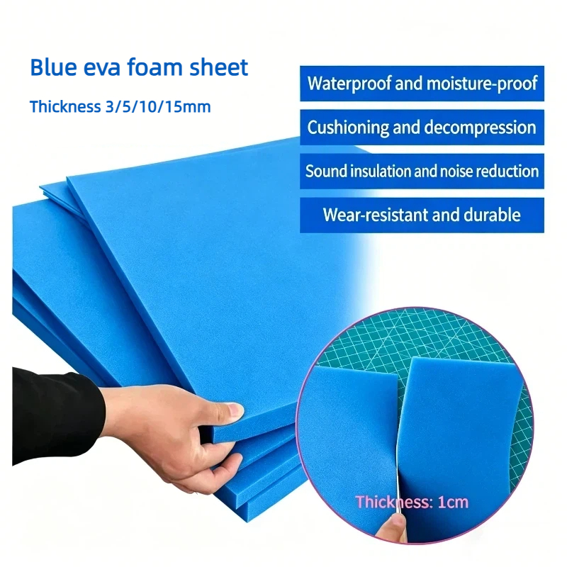 1pc Thickness 3/5/10/15mm Blue – Pe Foam Sheet Bewertung und Preis