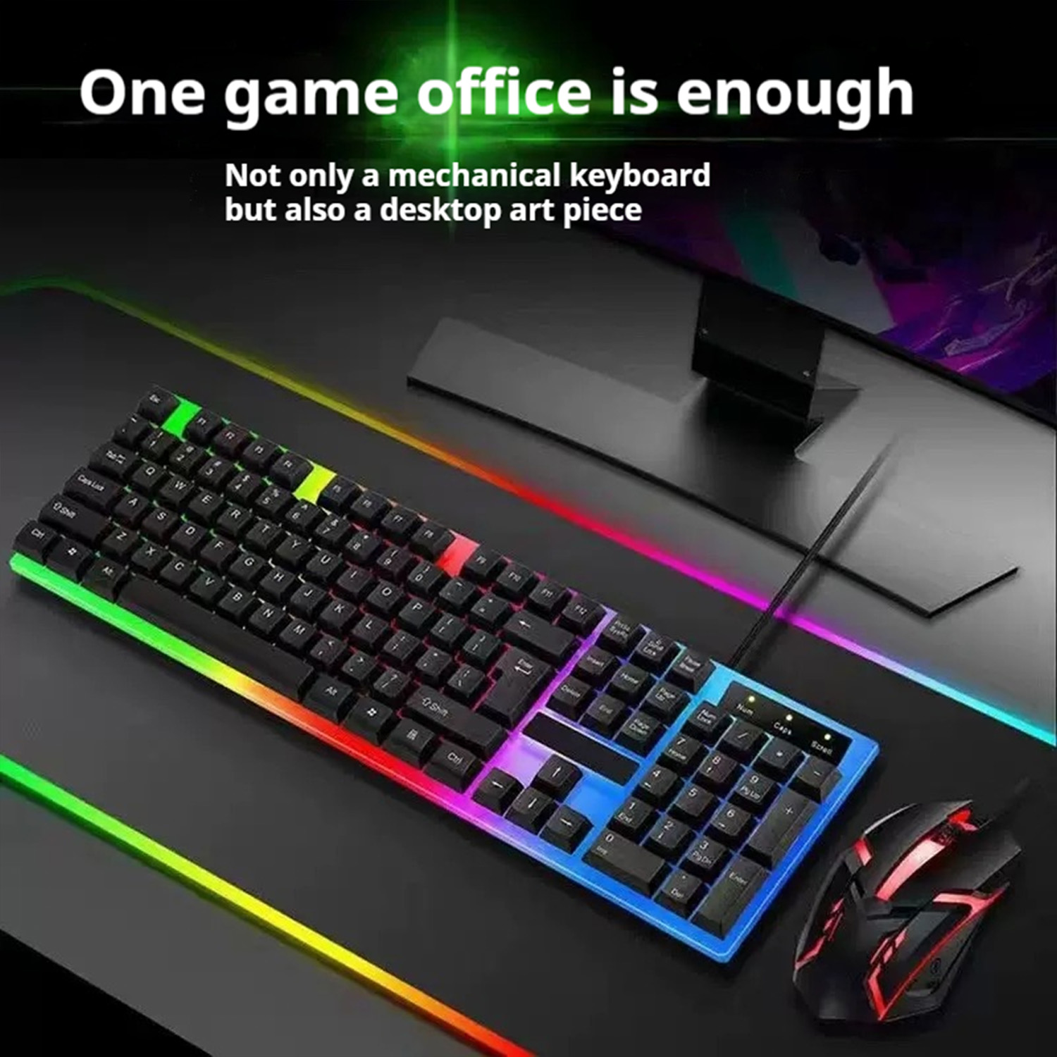 Stylish Backlight Wired Keyboa – Gaming Keyboard Mouse Combo Bewertung und Preis