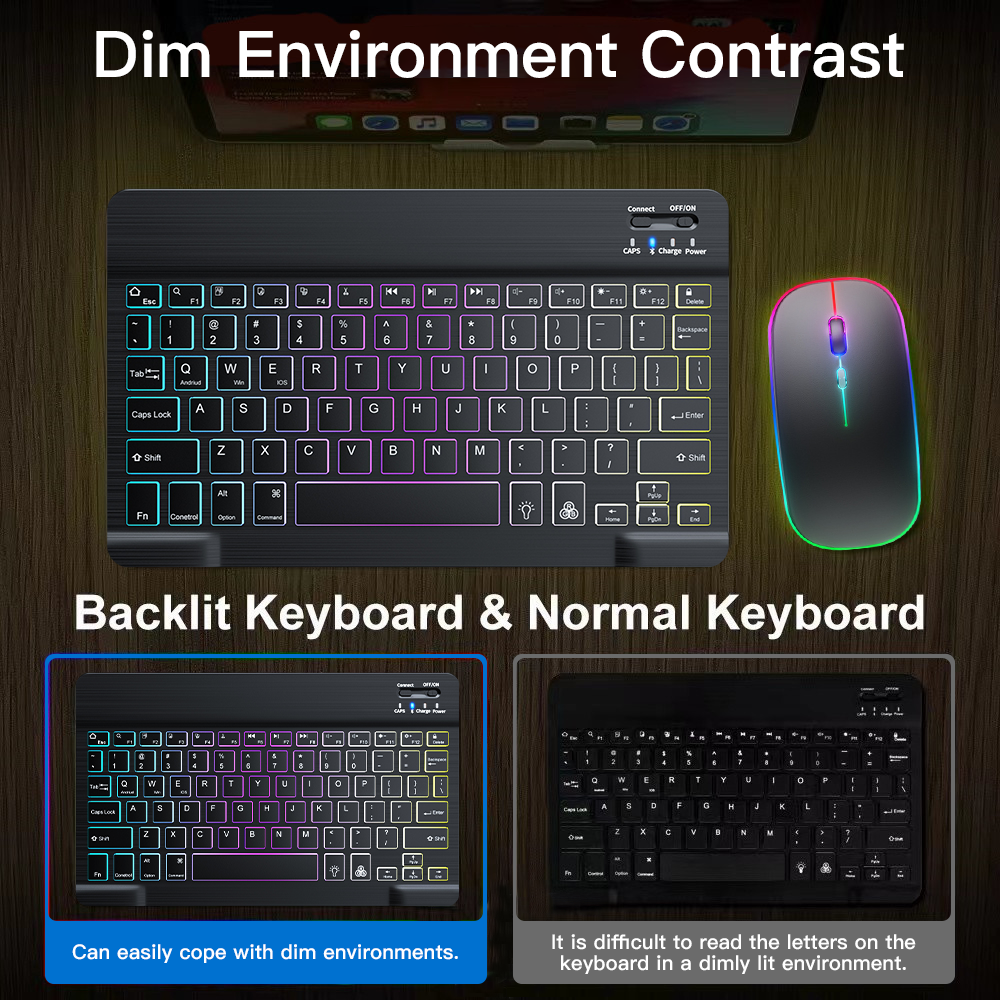 Backlit Backlight Bluetooth Ke – Gaming Keyboard And Mouse Wireless Bewertung und Preis