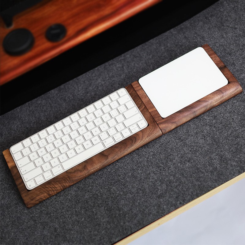 2 in 1 Walnut Solid Wooden Tra – Wrist Rest Wood Bewertung und Preis