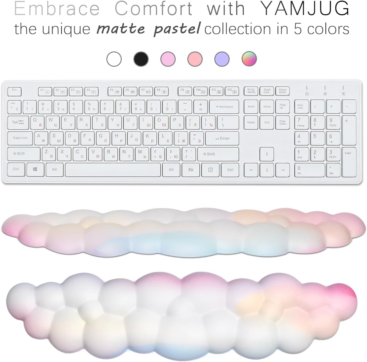 Ergonomic Cloud Wrist Rest wit – Gaming Keyboard Types Bewertung und Preis