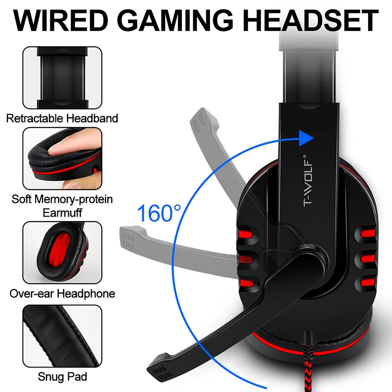 T-WOLF Game Four Piece TF800 I – Gaming Keyboard Mouse Combo Bewertung und Preis