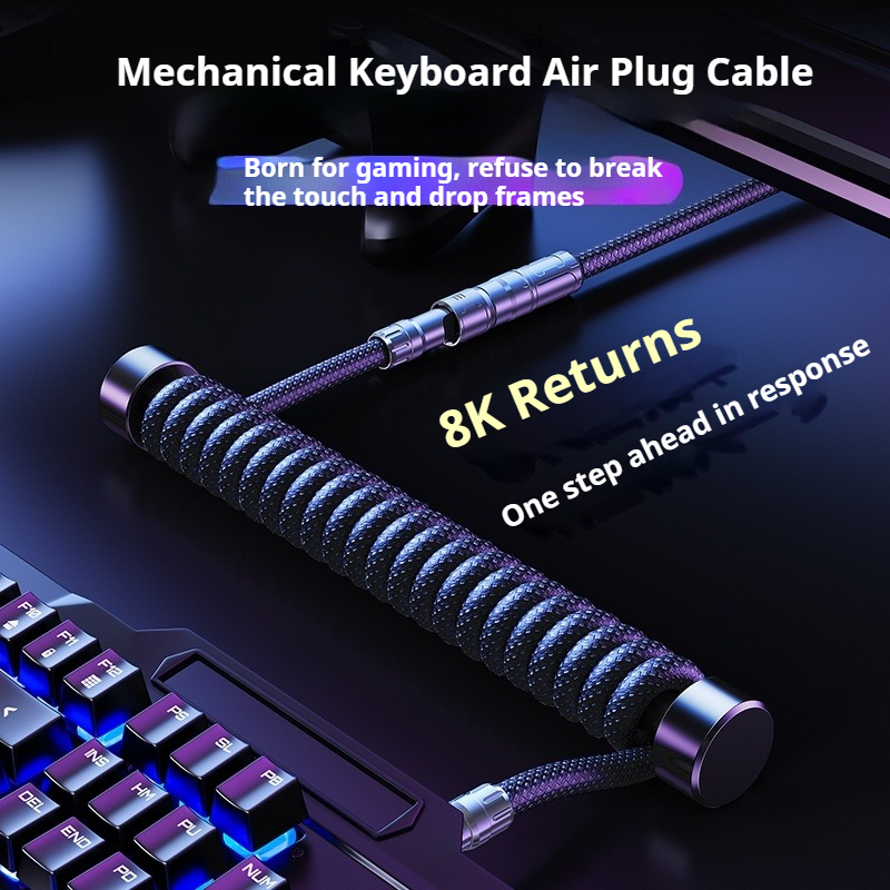 Eary 1.2m Coiled Keyboard Cabl – Gaming Keyboard Types Bewertung und Preis