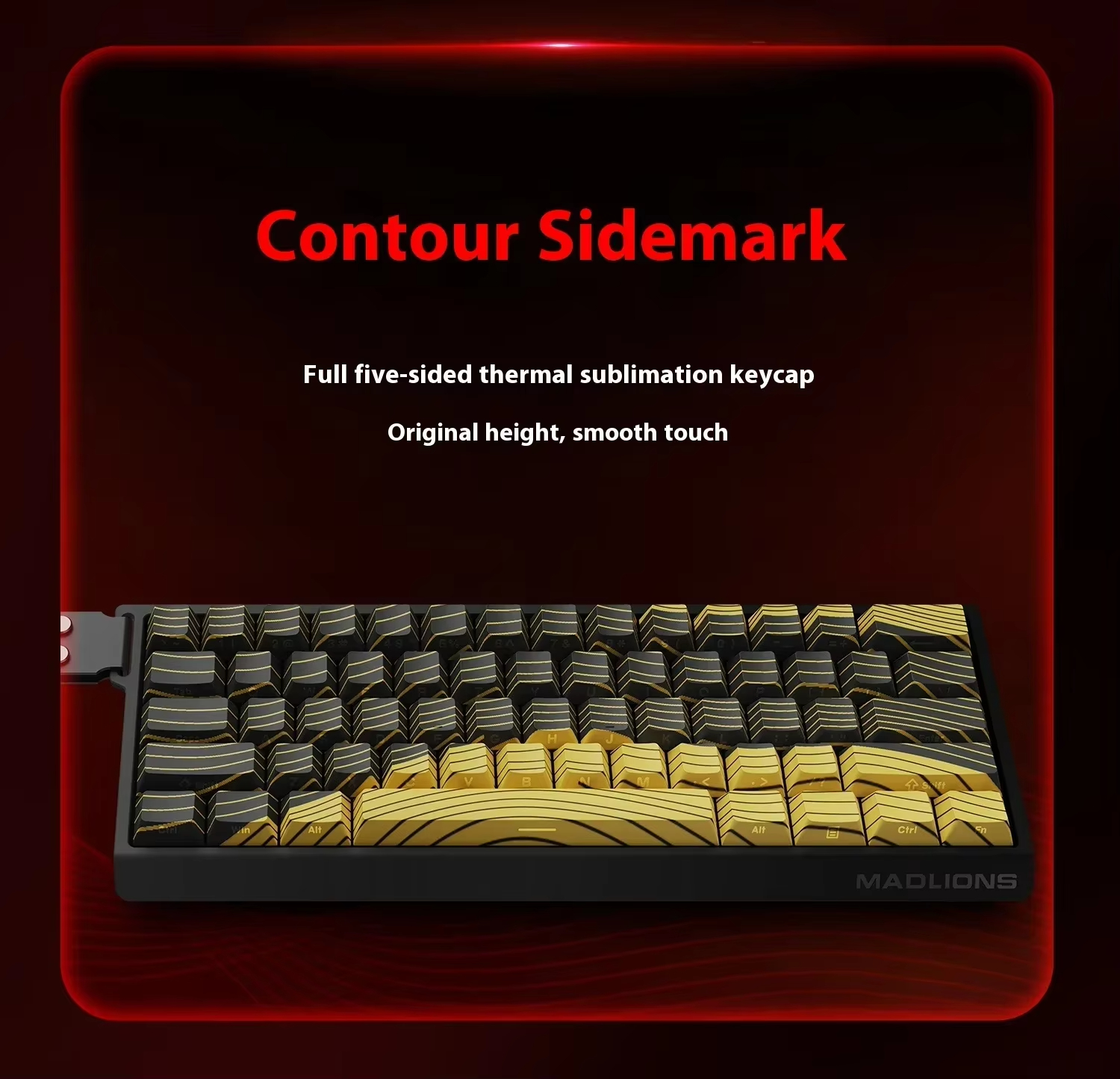 MADLIONS Pro 60% Layout RGB Wi – Gaming Keyboard Mechanical Bewertung und Preis