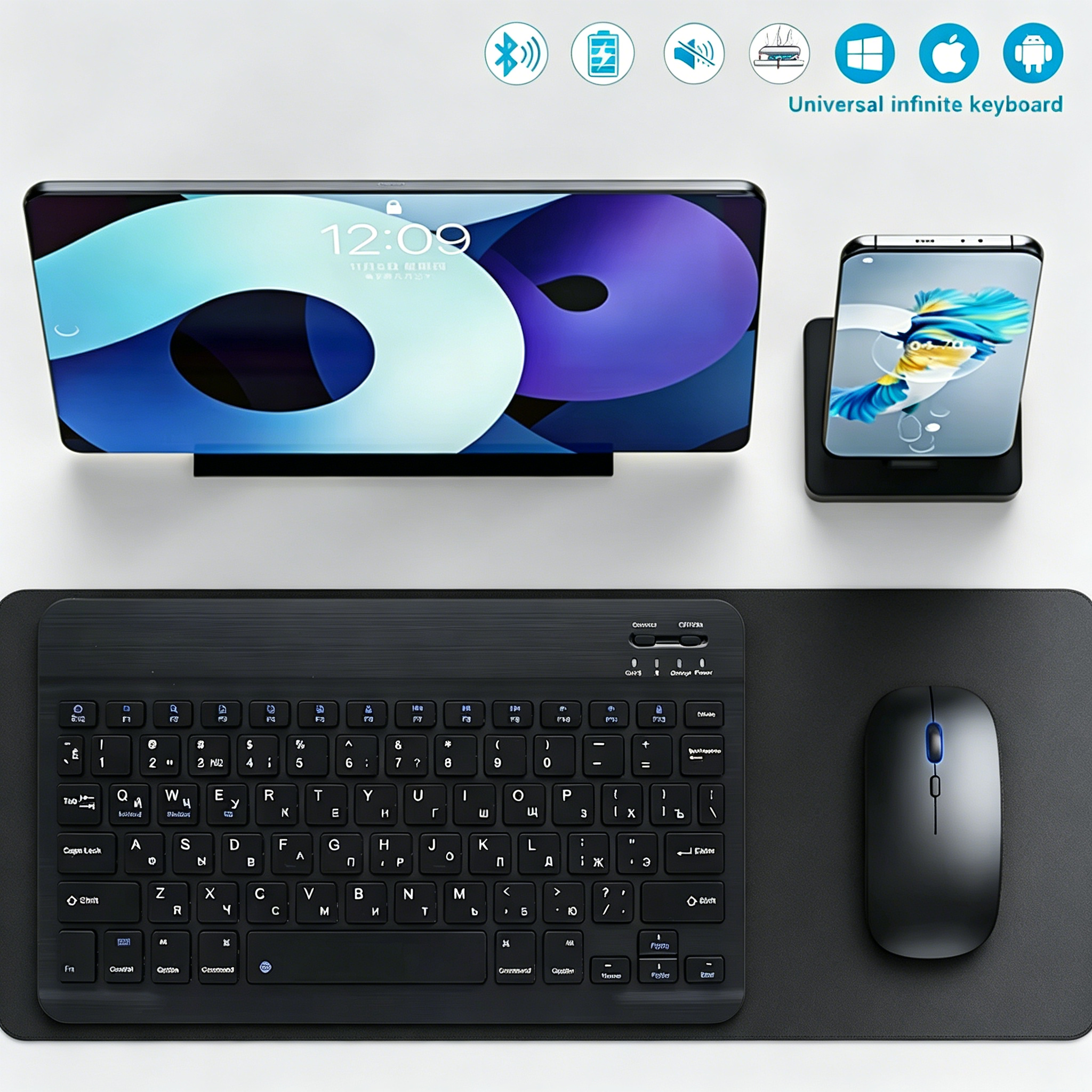 Bluetooth Wireless Keyboard Mo – Gaming Keyboard And Mouse Wireless Bewertung und Preis