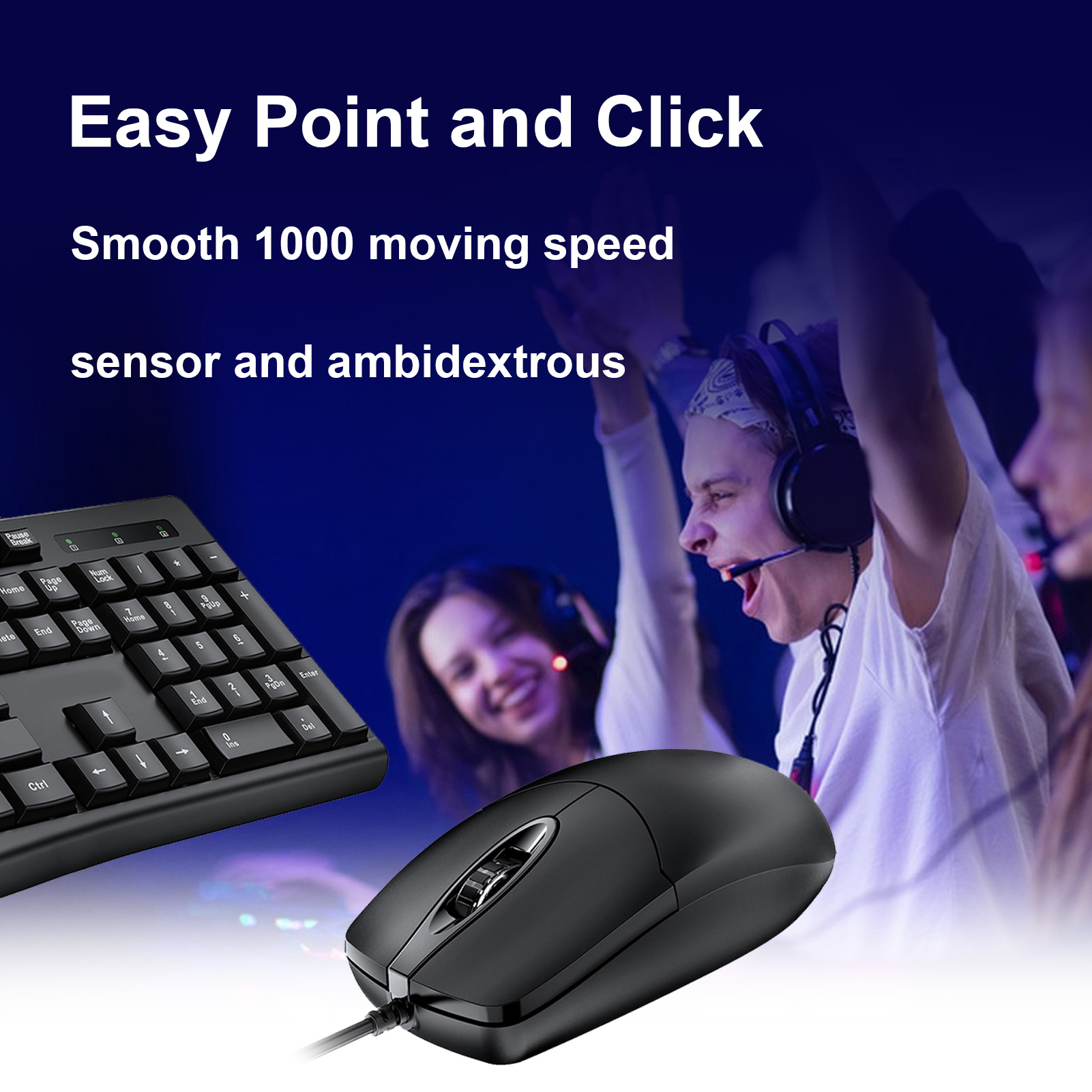T650 Keyboard Mouse Combo USB  – Gaming Keyboard Ergonomics Bewertung und Preis
