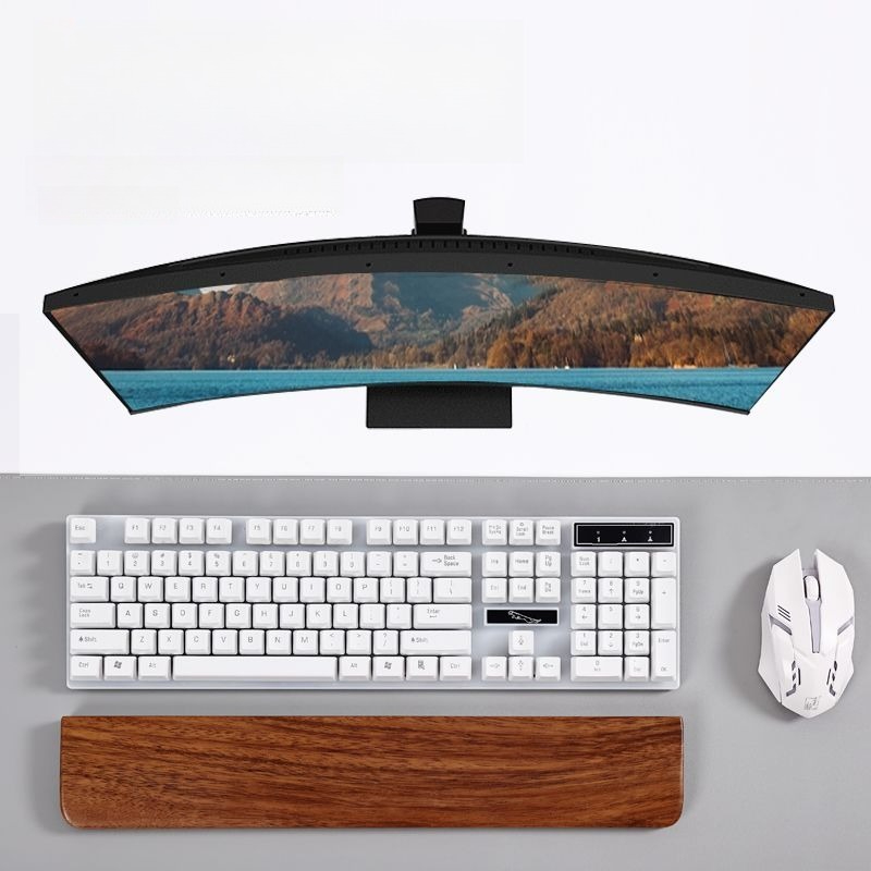 Solid Wood Keyboard Palm Rest  – Gaming Keyboard Mouse Combo Bewertung und Preis