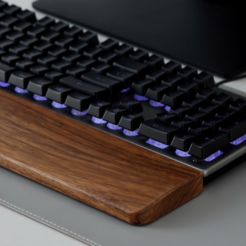 Solid Wood Keyboard Palm Rest  – Gaming Keyboard Mouse Combo Bewertung und Preis