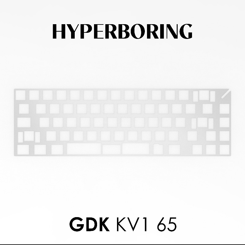 GDK KV1 65 Mechanical Keyboard – Aluminum Case 65 Bewertung und Preis