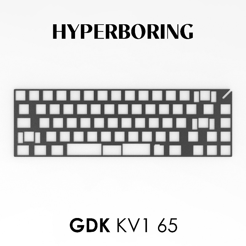 GDK KV1 65 Mechanical Keyboard – Aluminum Case 65 Bewertung und Preis