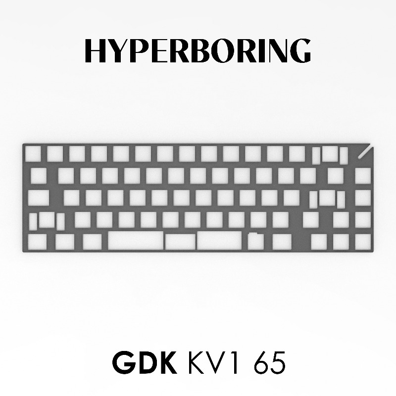 GDK KV1 65 Mechanical Keyboard – Aluminum Case 65 Bewertung und Preis