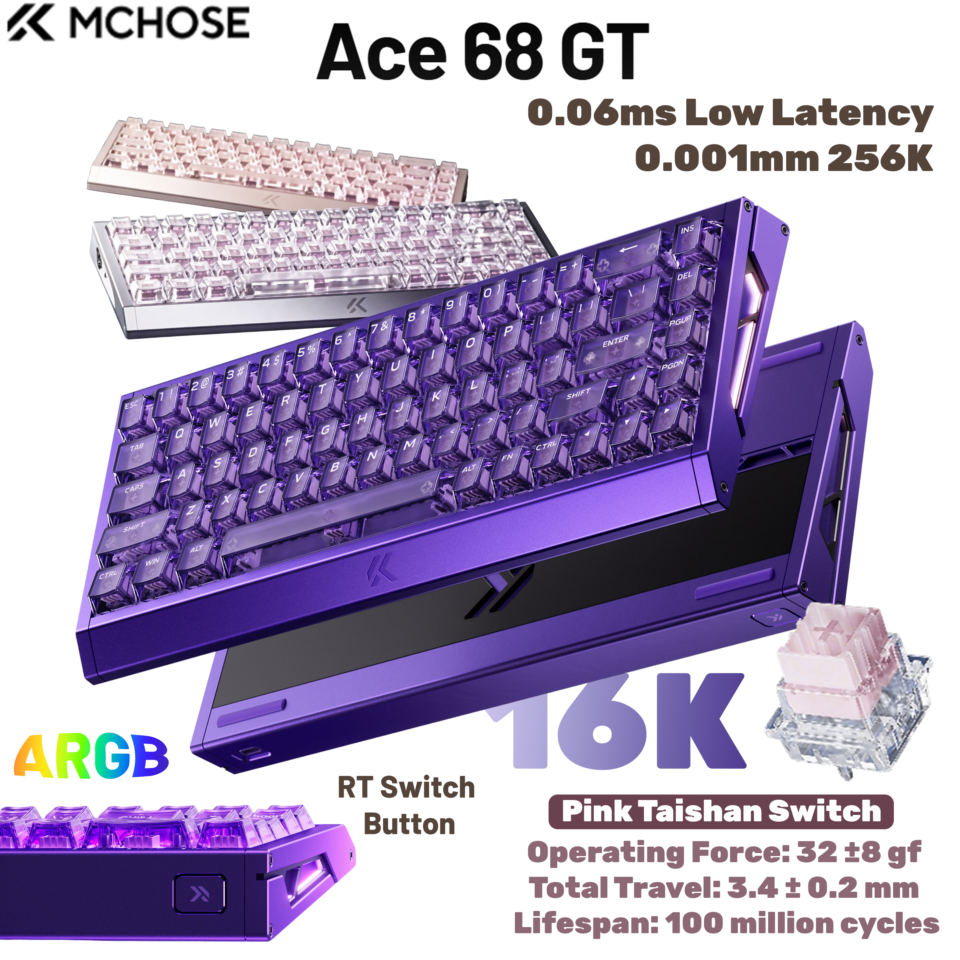 MCHOSE Ace 68 GT Aluminum Allo – Aluminum Case 65 Bewertung und Preis