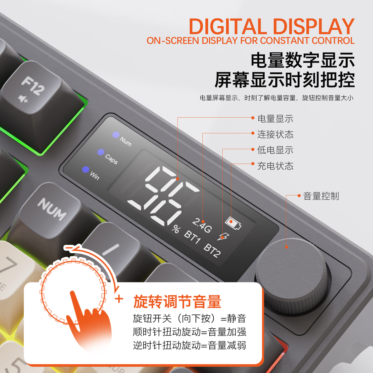 Hot Free Wolf T96 Wireless Dua – Gaming Keyboard Mechanical Bewertung und Preis