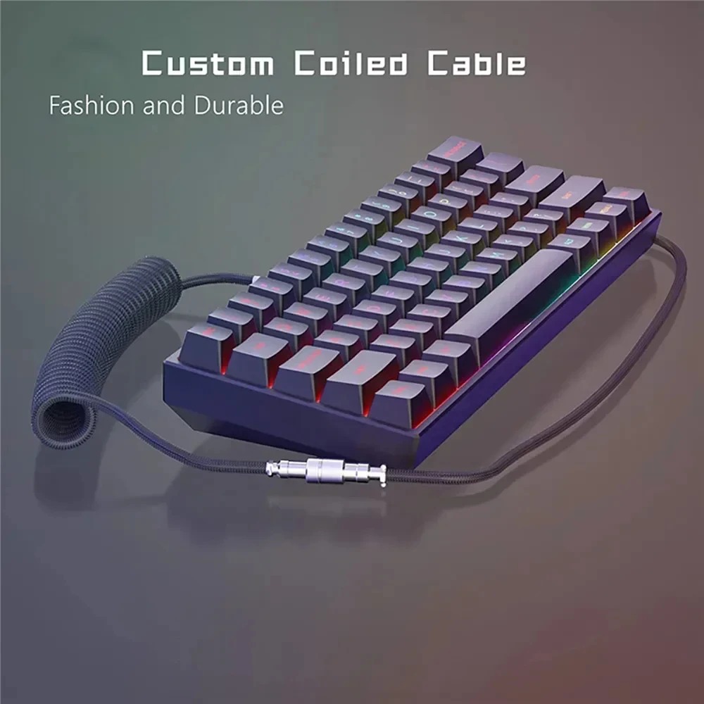 Aviator Coiled Keyboard Cable, – Gaming Keyboard Types Bewertung und Preis