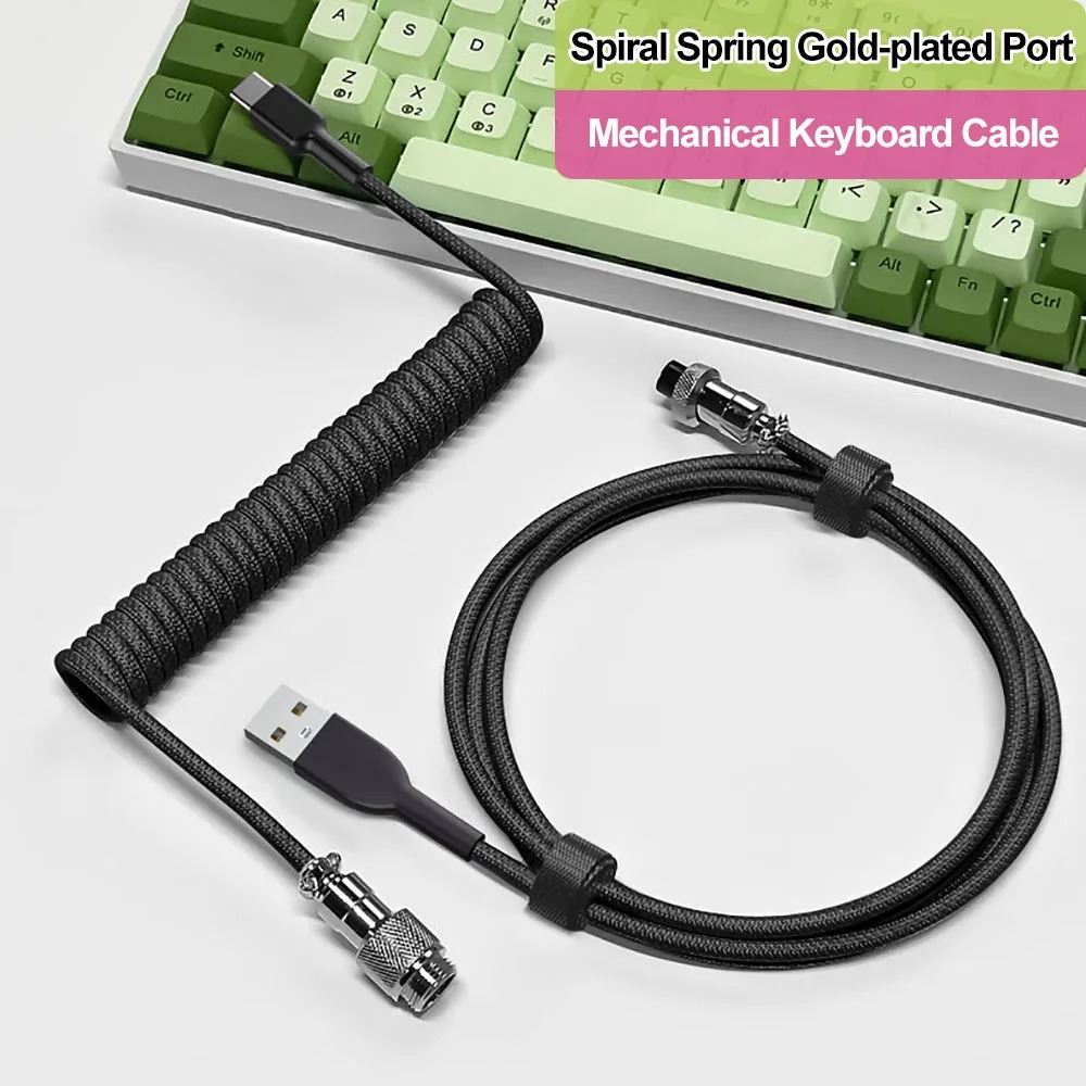 Aviator Coiled Keyboard Cable, – Gaming Keyboard Types Bewertung und Preis