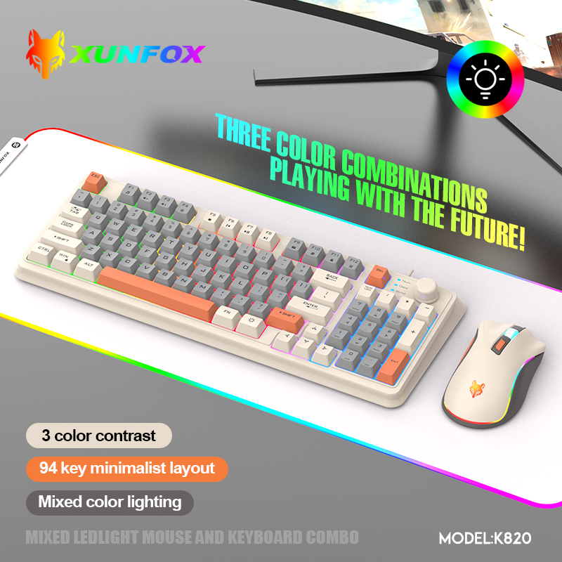 K820 USB Wired Game Keyboard M – Gaming Keyboard Mouse Combo Bewertung und Preis