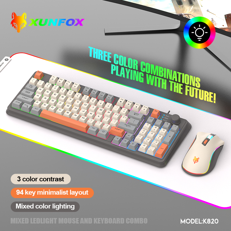 K820 USB Wired Game Keyboard M – Gaming Keyboard Mouse Combo Bewertung und Preis