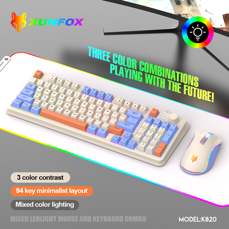 K820 USB Wired Game Keyboard M – Gaming Keyboard Mouse Combo Bewertung und Preis